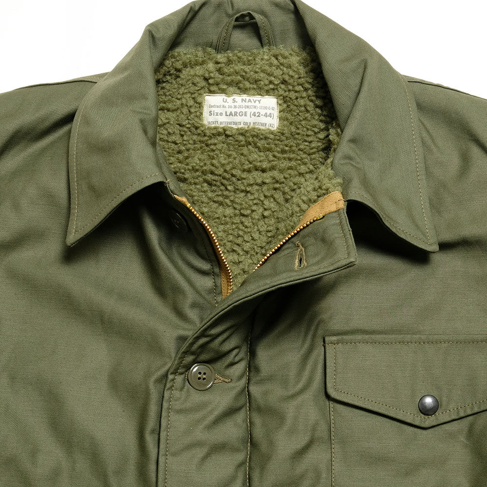 BUZZ RICKSON'S JACKET, INTERMEDIATE, COLD WEATHER DECK A-2 BR14956