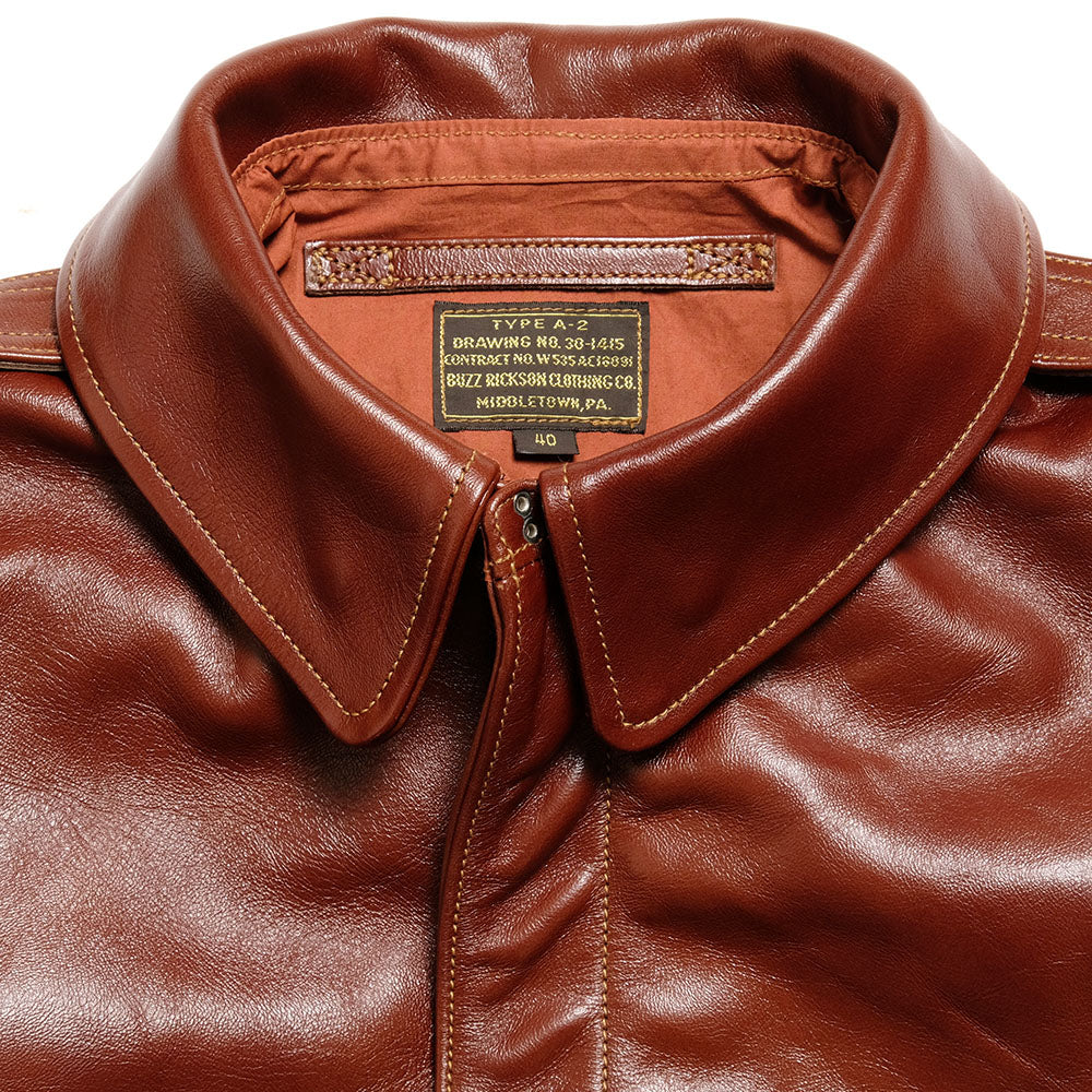 アメカジ 【名作】RRL A2 Leather Jacket Buzz Rickson´s ケット