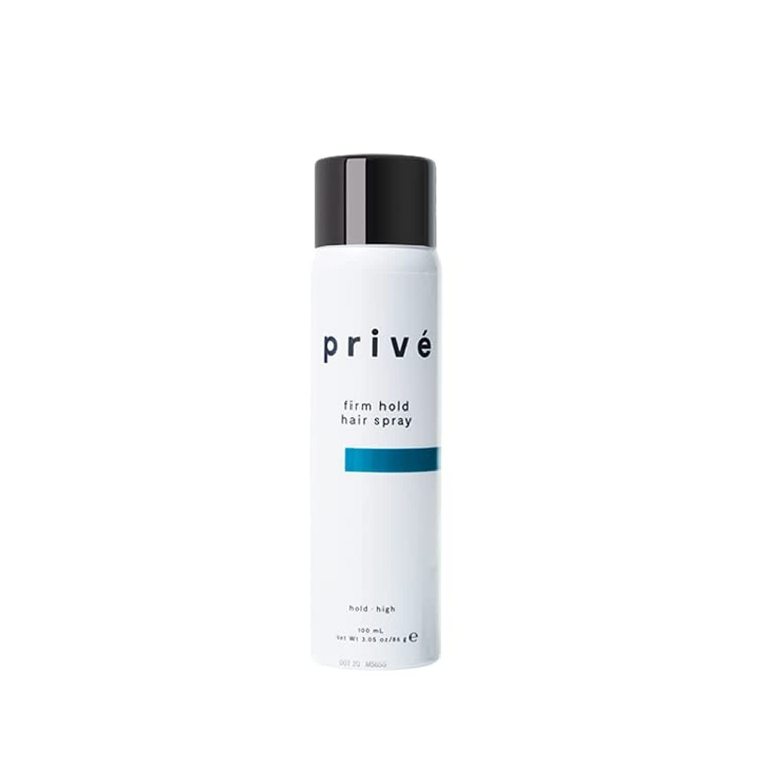 privÃ© firm hold hair spray 12hr high hold/humidity resistant/volume & body 100ml / 3oz