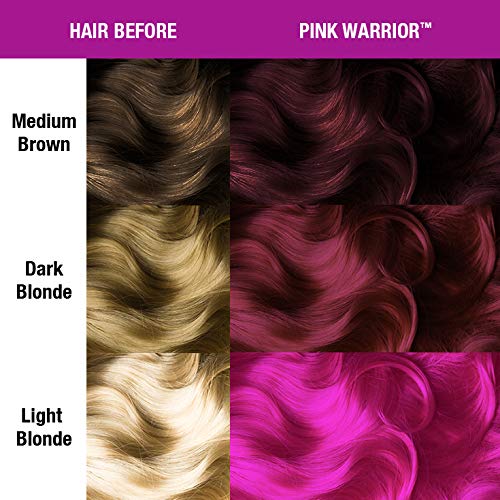 MANIC PANIC Pink Warrior Hair Dye Amplified Color