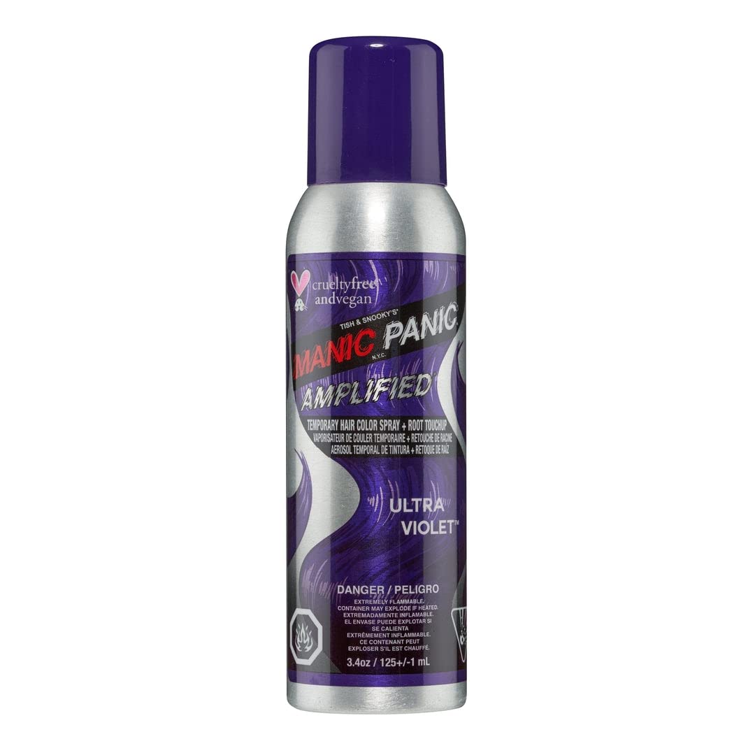 MANIC PANIC Rockabilly Blue Hair Color Spray Dye