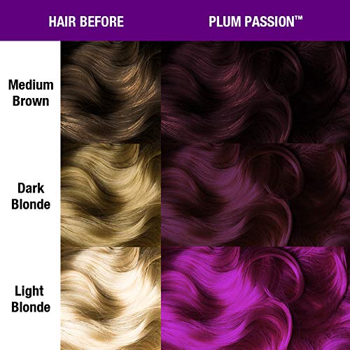 MANIC PANIC Plum Passion Hair Dye Classic 2 Pack