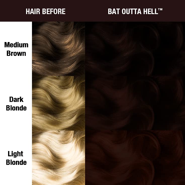 Manic Panic Natural Hair Dye Bat Outta Hell Dark Brown