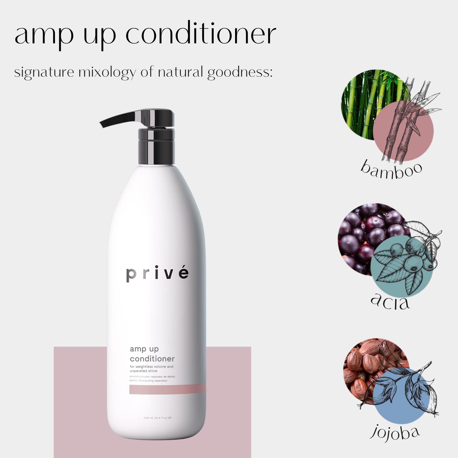 PRIVÉ - Amp Up Conditioner (33.8 oz)