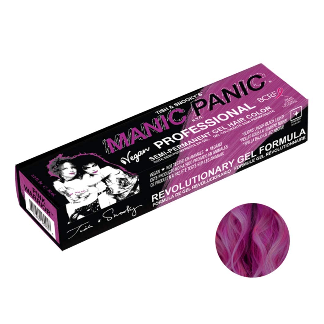 MANIC PANIC Professional Color Pink Warrior 3oz