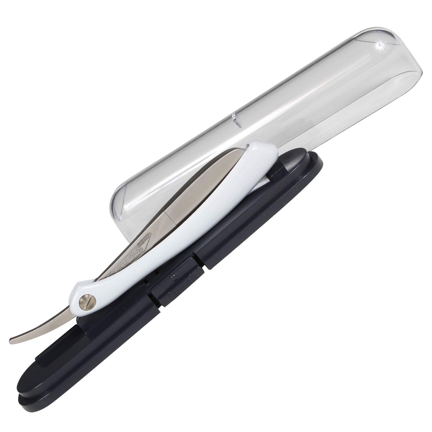 Feather DX Folding Pearl Handle Razor