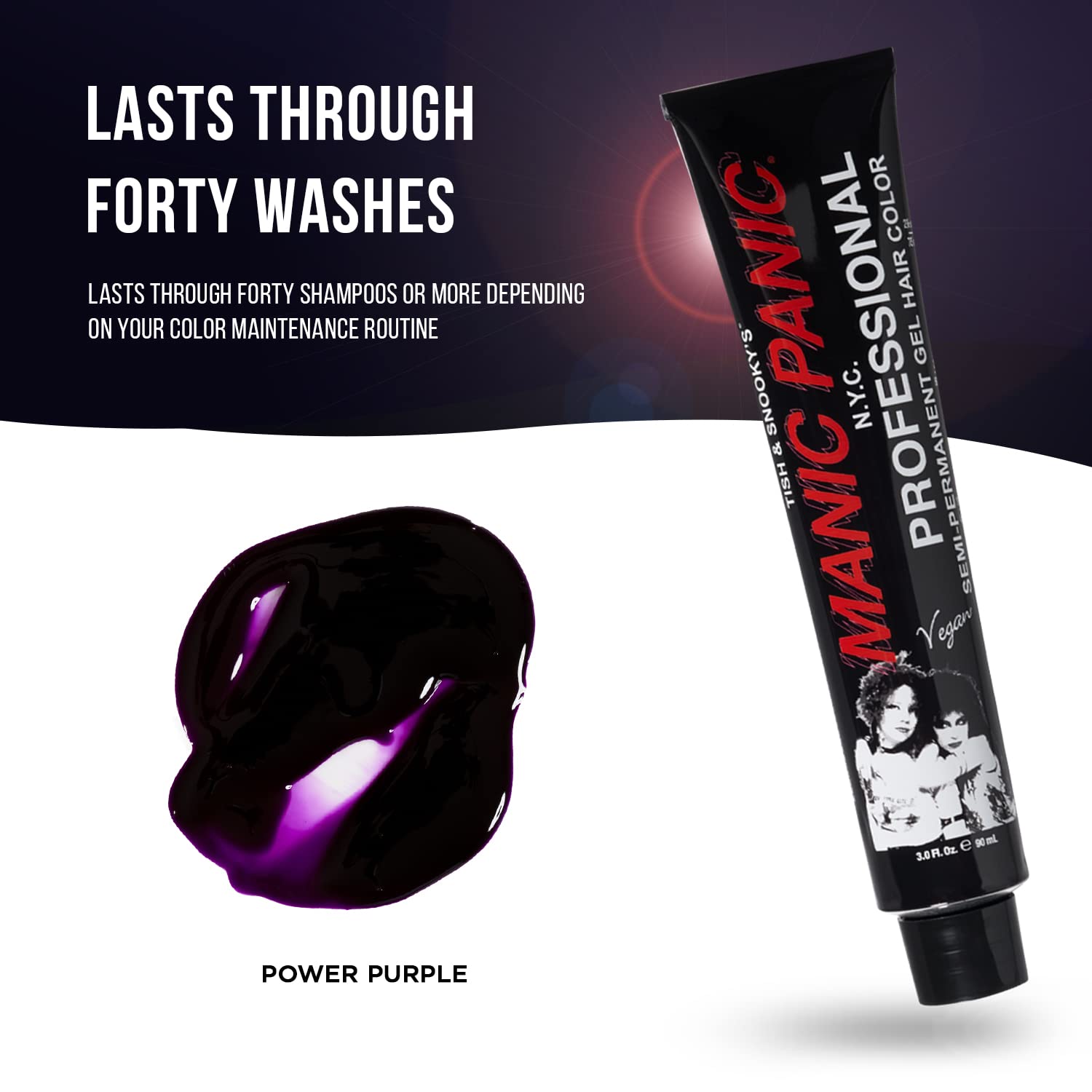 MANIC PANIC Professional Color Love Power Purple 3oz