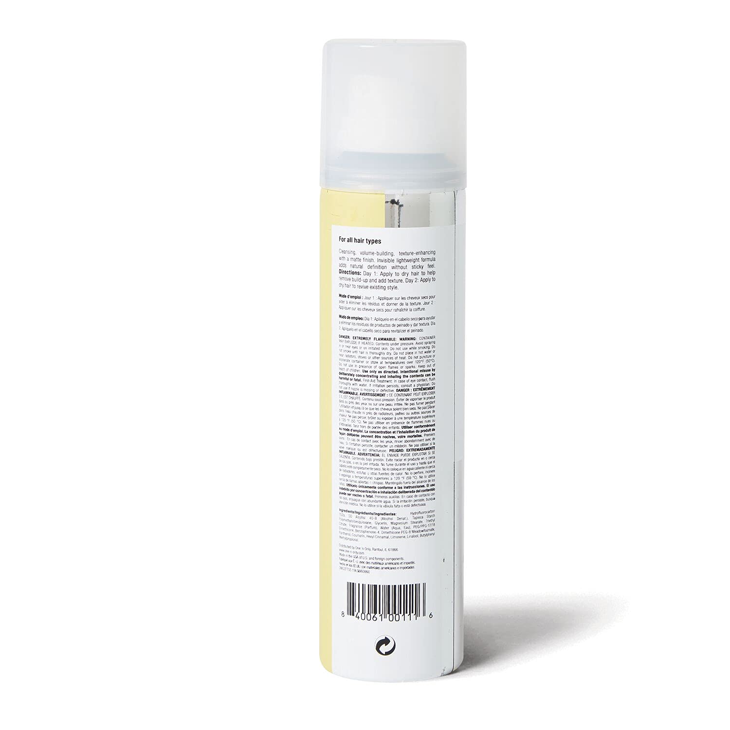 One N Only Zero Fuss Texturizing Dry Shampoo 5.4 oz