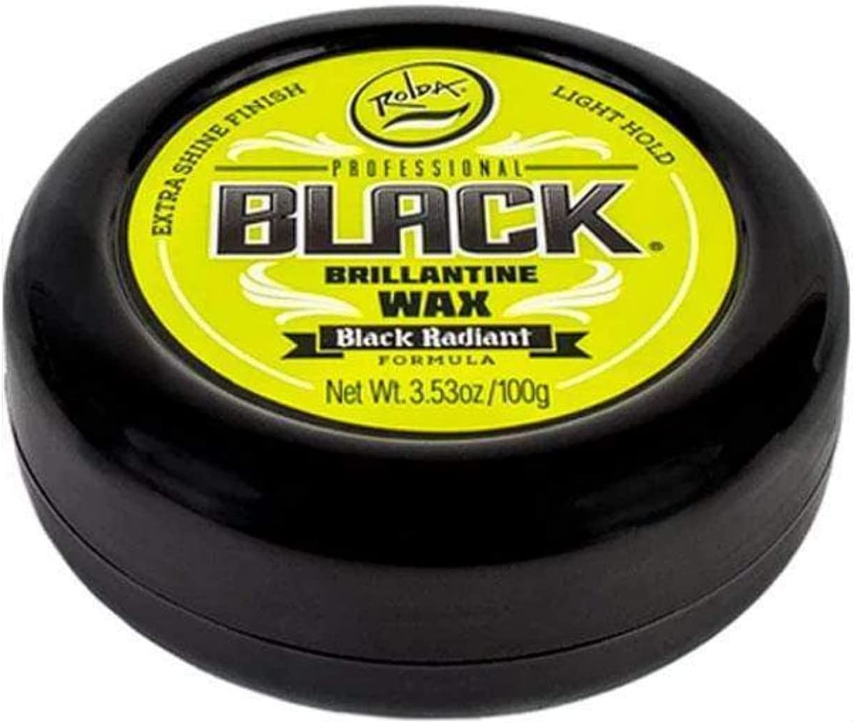 Rolda Black Brilliantine Temporary Hair Color Wax