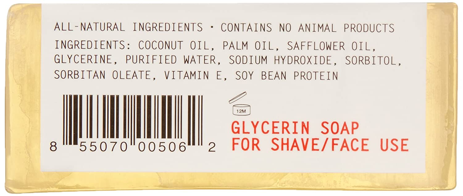 Imperial Barber Glycerin Soap, 6.2 oz