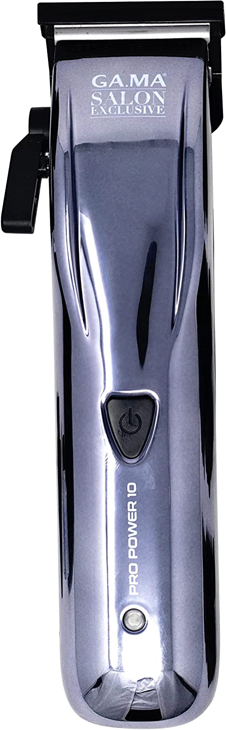 GAMA Salon Exclusive Pro Power 10 Professional Hair Clippers Cord or Cordless Function