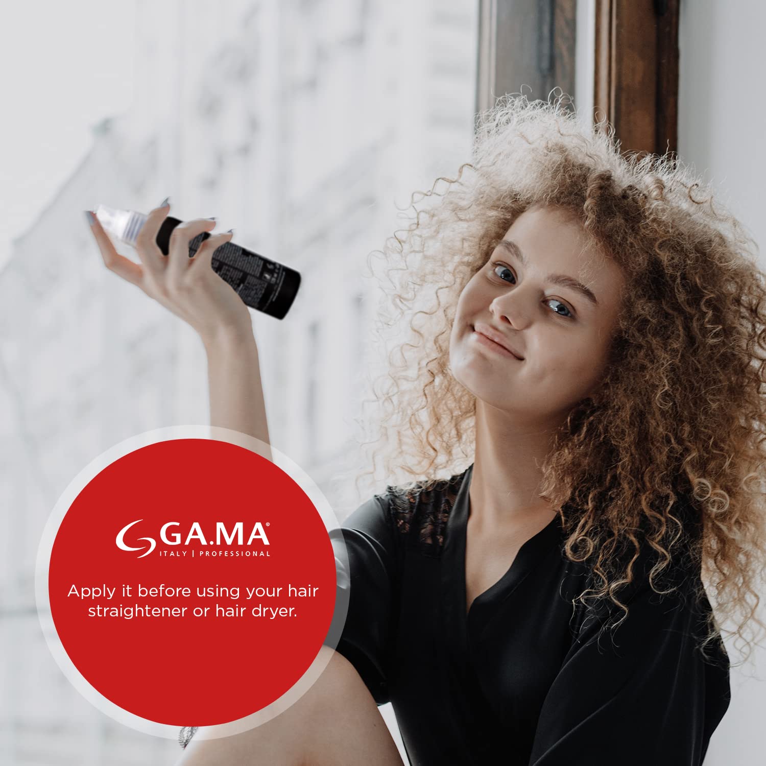 GAMA PROTECT.ION Heat Protectant Thermal Spray for Hair