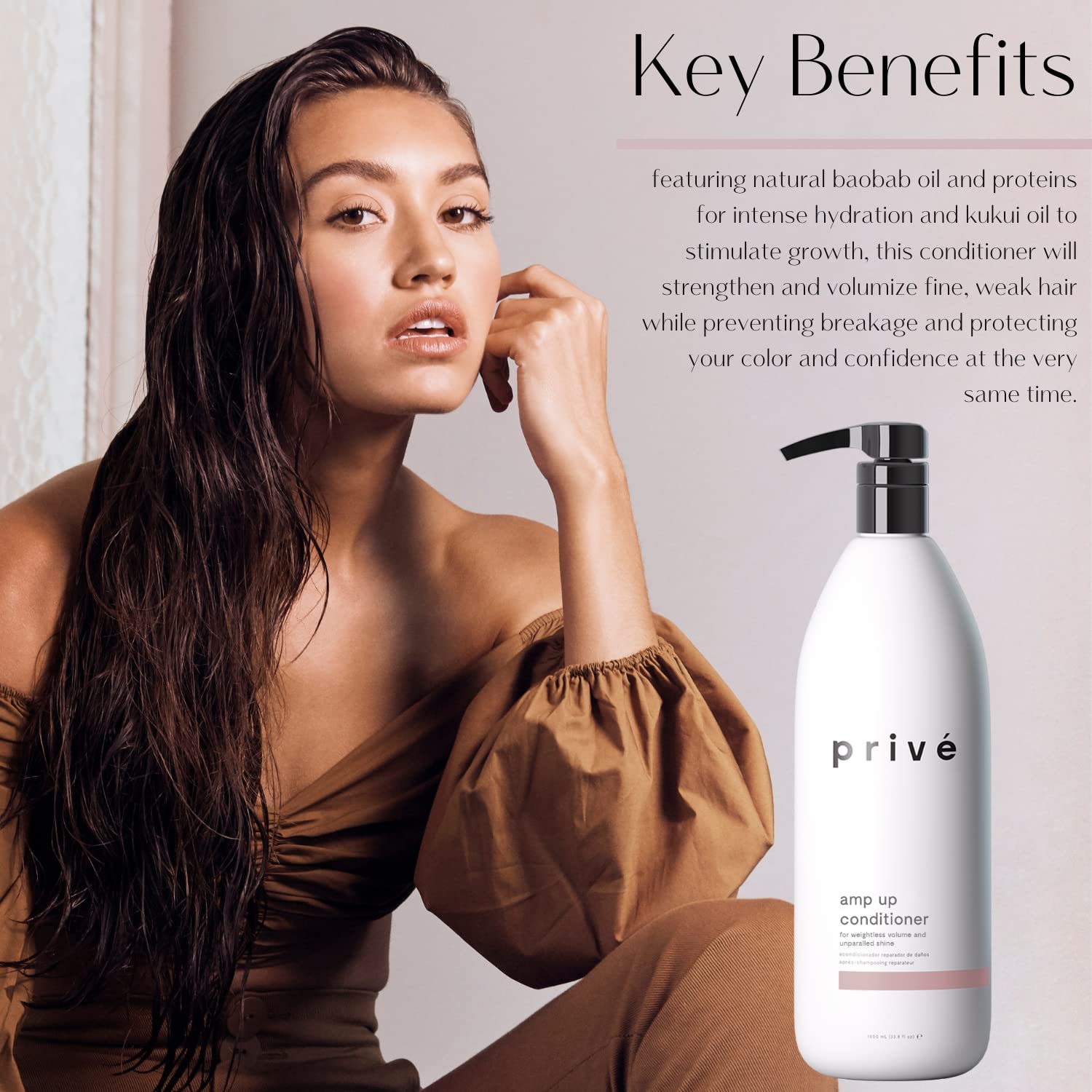 Privé Amp Up Conditioner 33.8oz