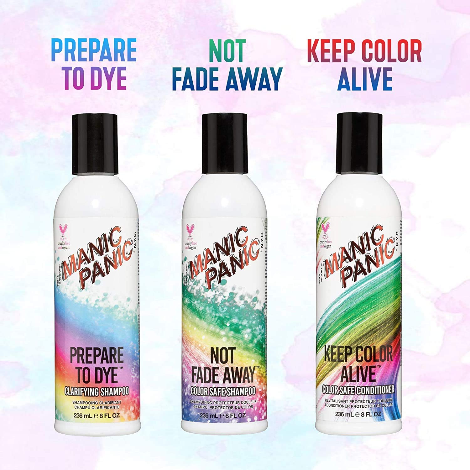 MANIC PANIC Shampoo And Conditioner Set For Color