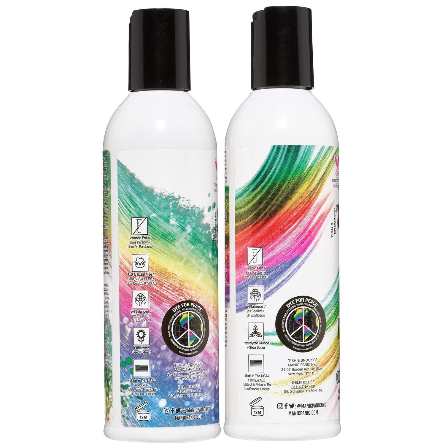 MANIC PANIC Shampoo And Conditioner Set For Color