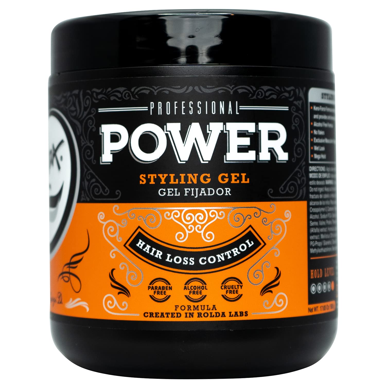 Rolda Styling Gel Power Fix Super Strong Hold Alcohol Free Clears