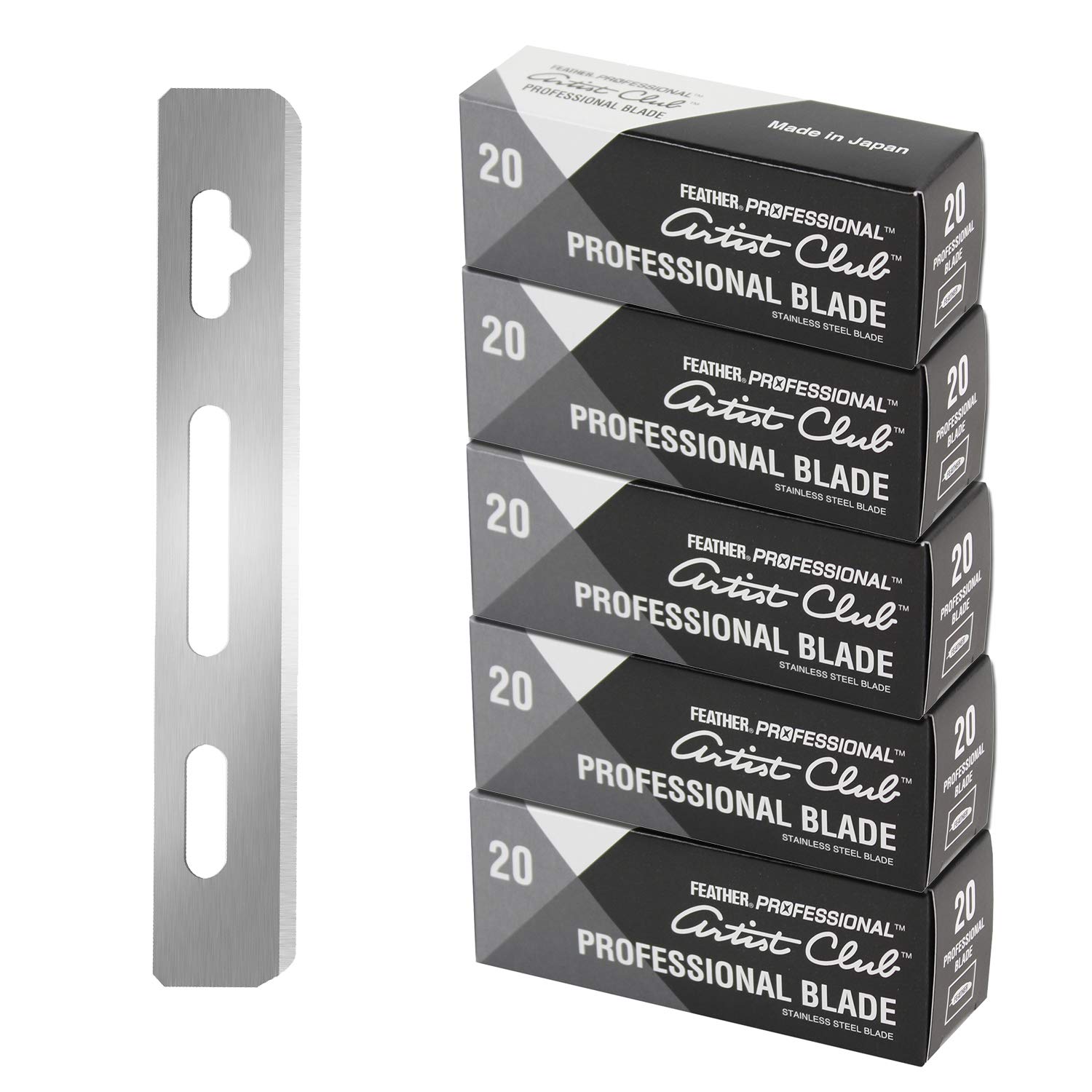 Feather Artist Club Pro Razor Blades 100 Count