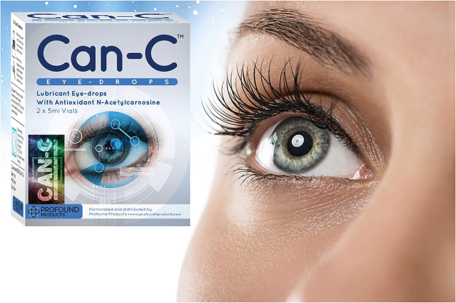 Can-C Eye Drops 5 Milliliter Liquid (2 in 1Pack)