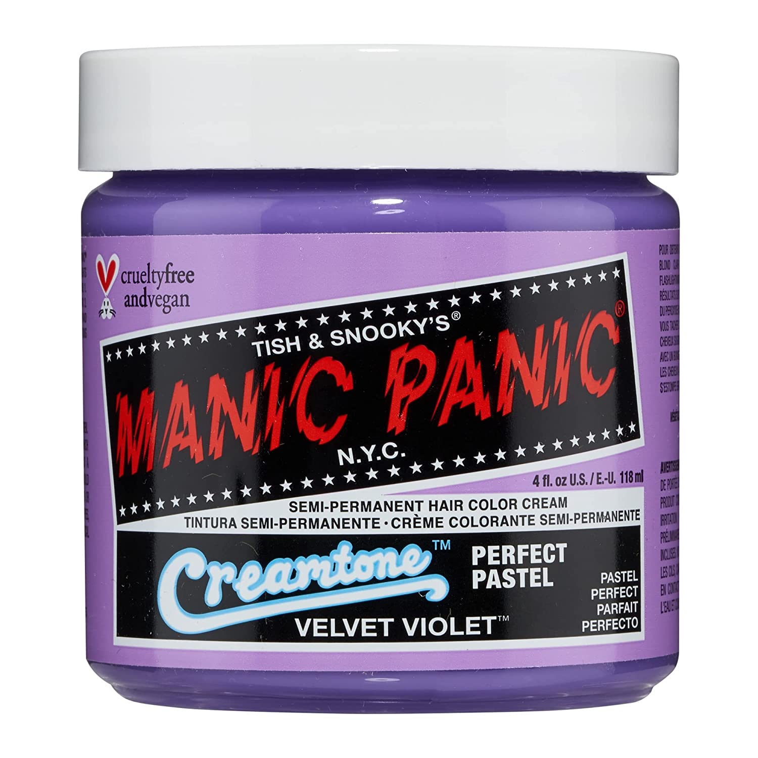 MANIC PANIC Plum Passion Hair Dye Classic 2 Pack