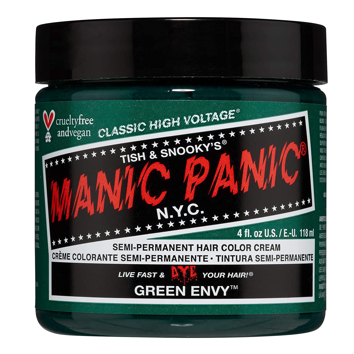 Manic Panic Green Envy Hair Dye Classic