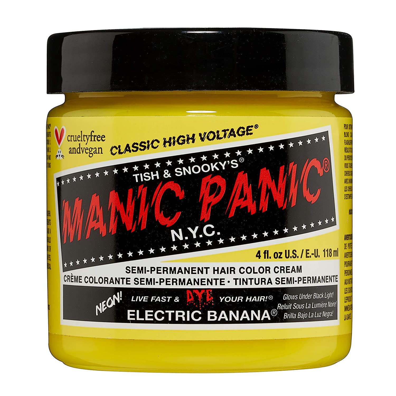 MANIC PANIC Plum Passion Hair Dye Classic 2 Pack