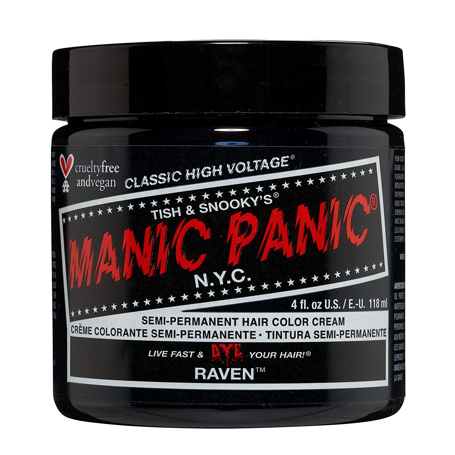 MANIC PANIC Plum Passion Hair Dye Classic 2 Pack