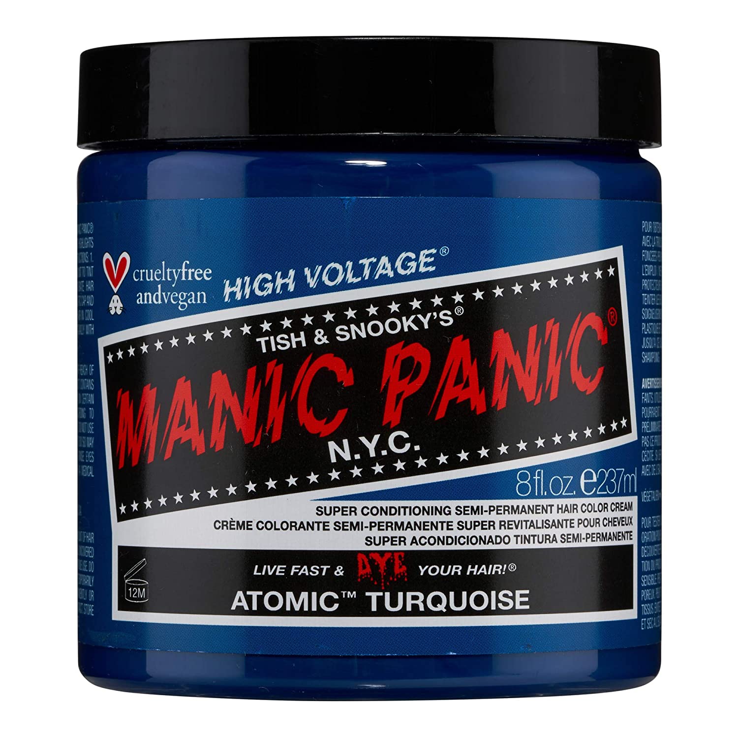 MANIC PANIC Plum Passion Hair Dye Classic 2 Pack