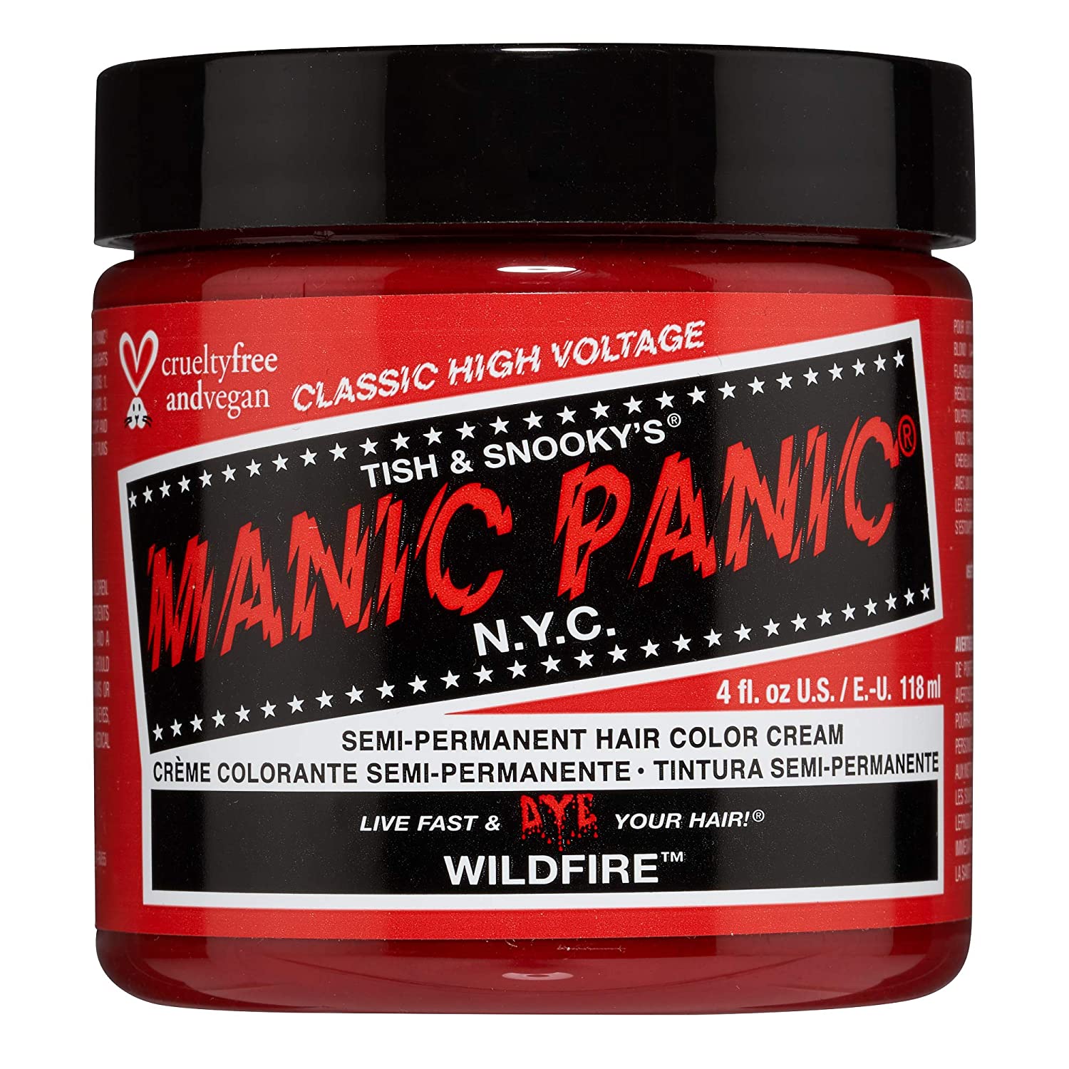 Manic Panic Wildfire Red Hair Dye Classic