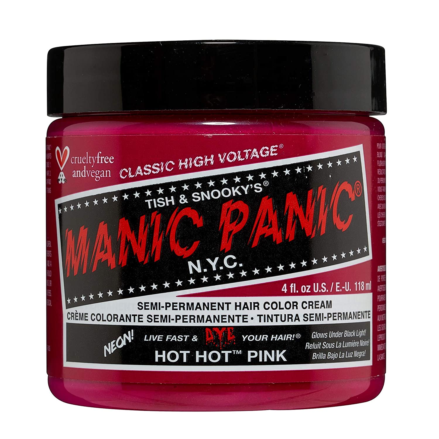 MANIC PANIC Plum Passion Hair Dye Classic 2 Pack