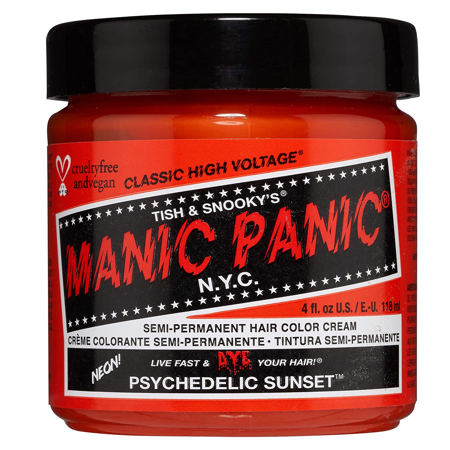 MANIC PANIC Psychedelic Sunset Hair Dye Classic