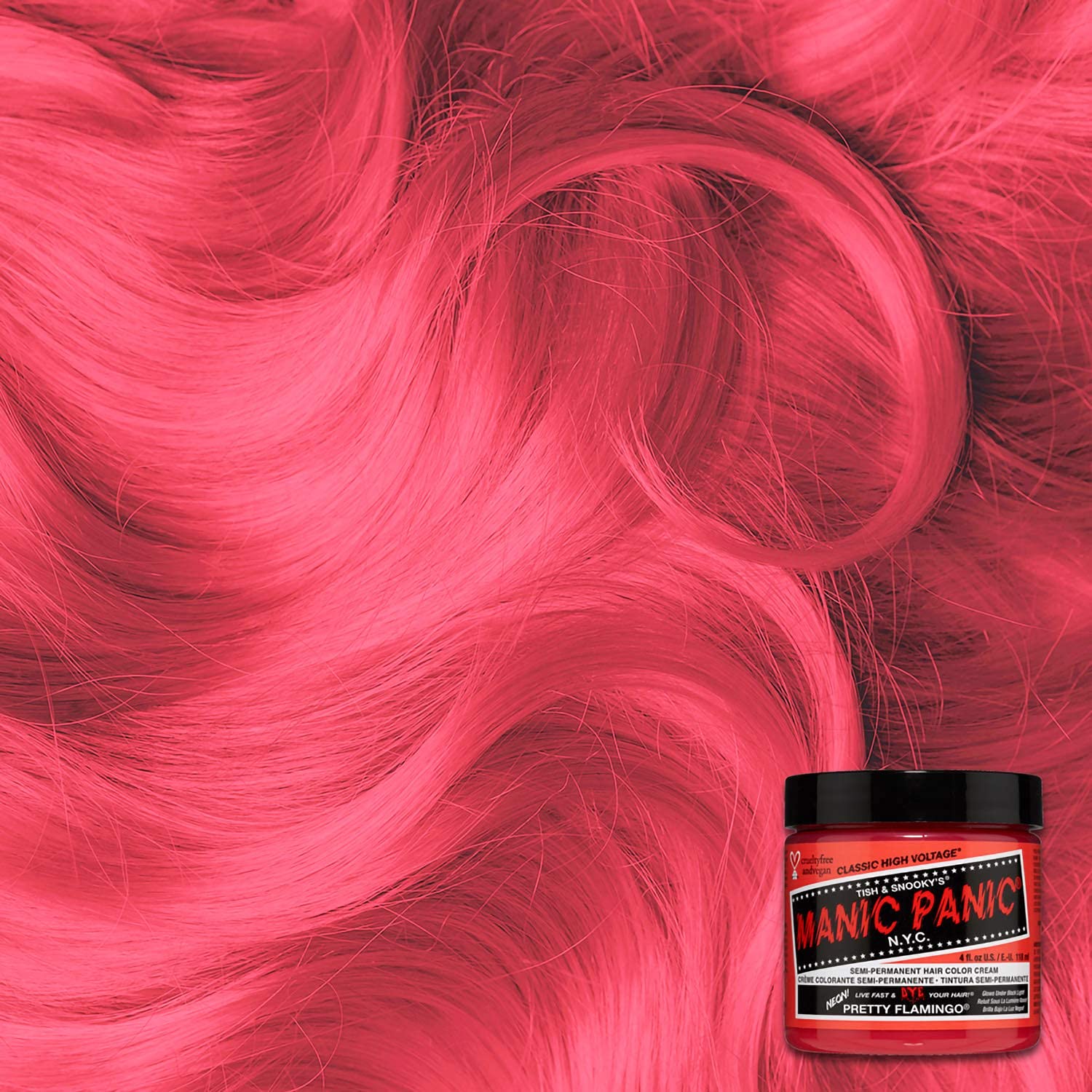 MANIC PANIC Pretty Flamingo Hair Dye 2 Pack