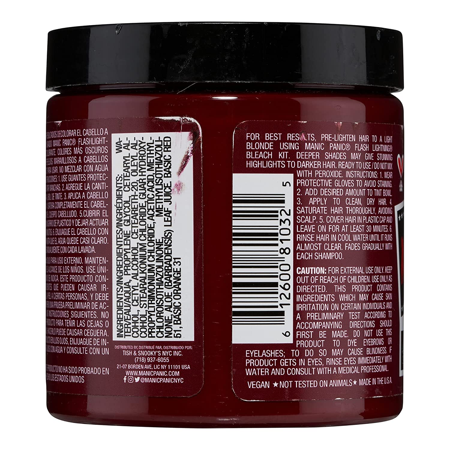 Manic Panic Hair Dye