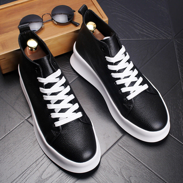 black and white casual shoes for men
