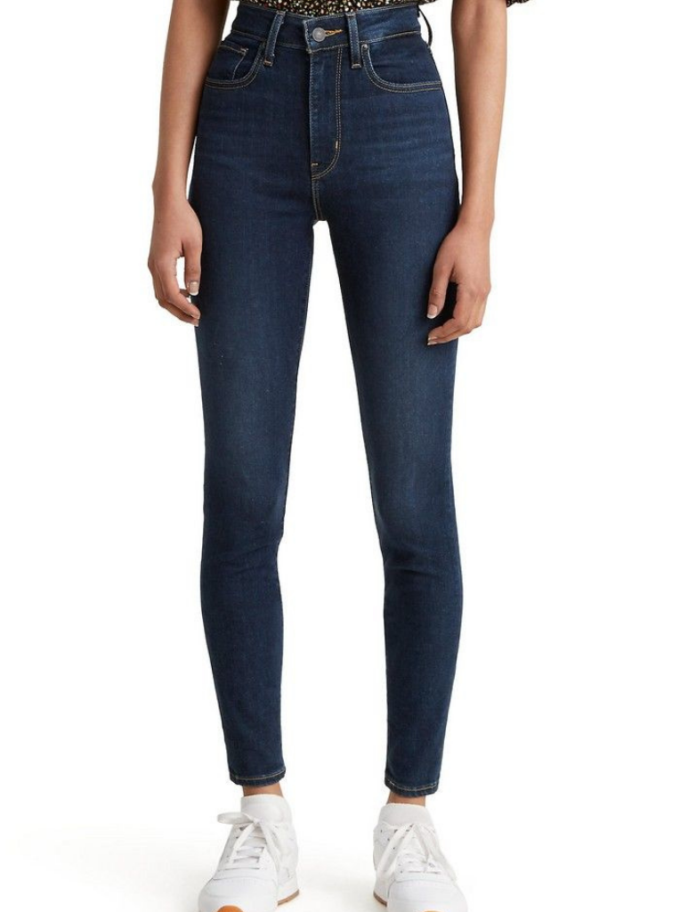 levi's 721 high rise skinny jeans rio hustle