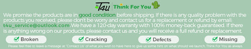 T4U products quality warranty