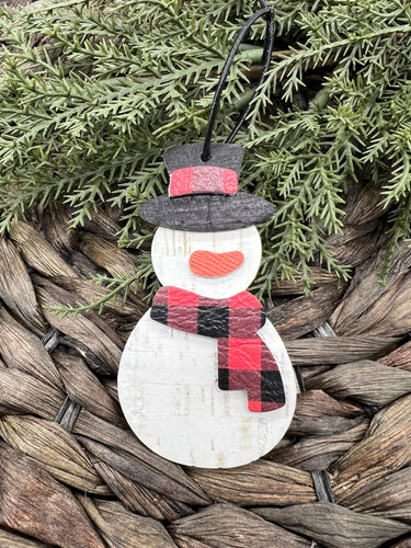 9x12, Magical Snowman Leather, Olaf Leather, Christmas Leather