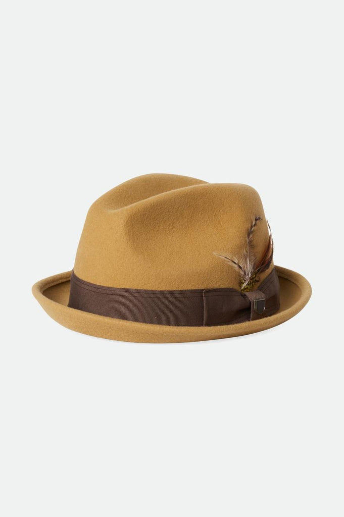 Gain Fedora - Olive Surplus/Sand – Brixton Europe