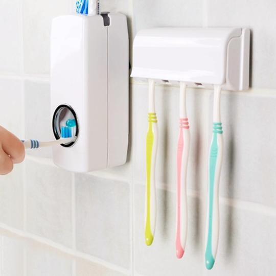 toothbrush with toothpaste dispenser