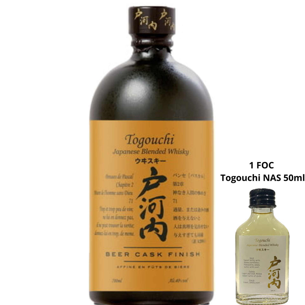 Japanese Togouchi 15 years old Whisky from Chugoku Shuzo - Midorinoshima