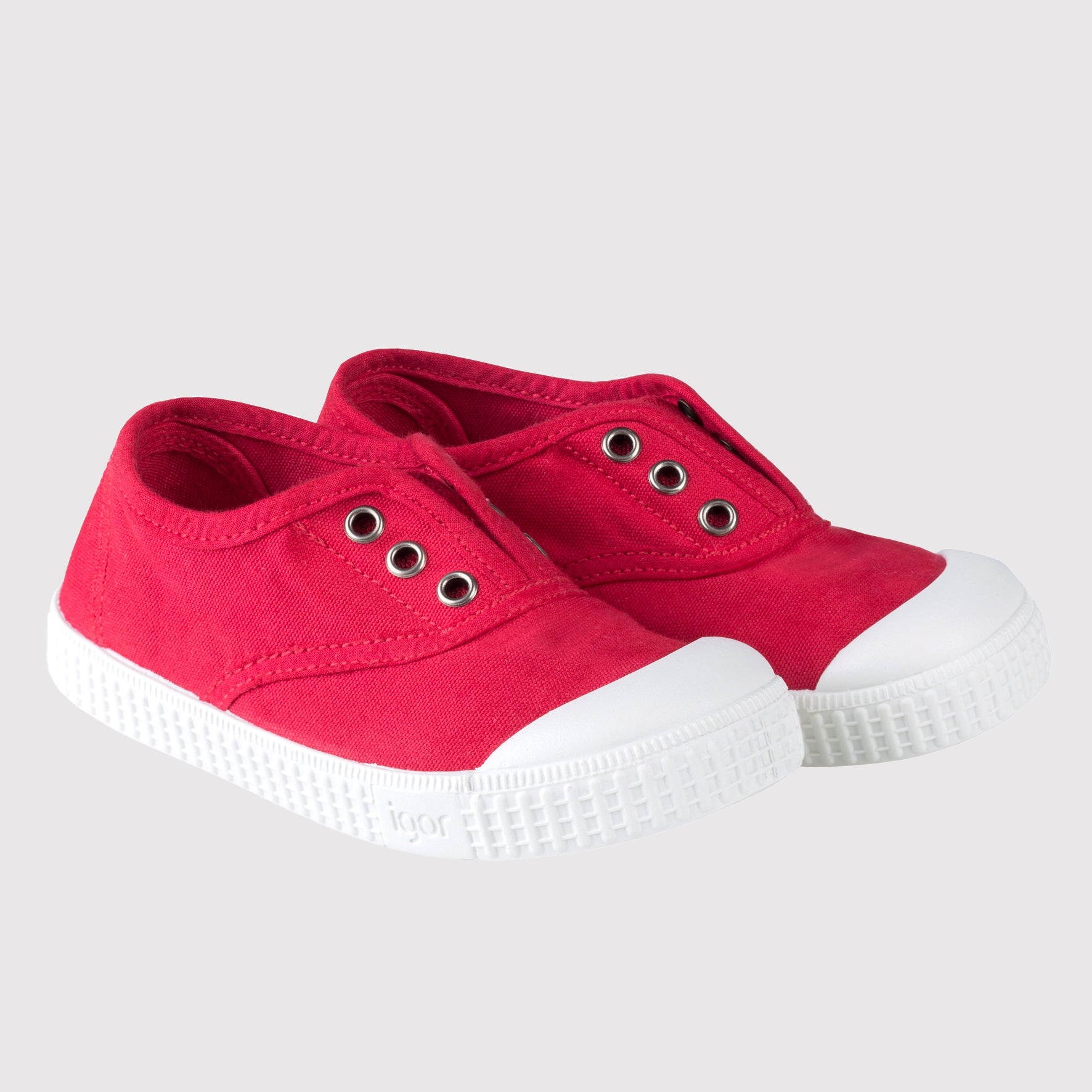 IGOR SHOES-Scarpe in Tela per Bambini Modello Berri Rosso – RocketBaby