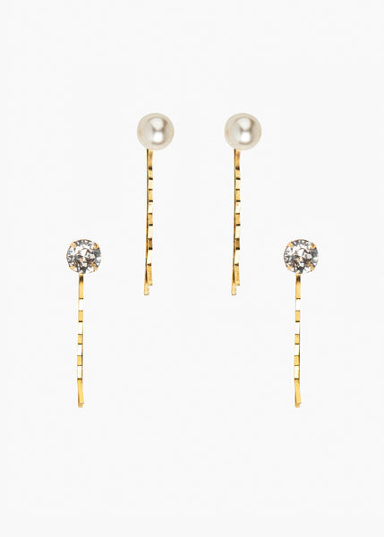 Perla Bobby Pin Set by Jennifer Behr — House of White - Newburgh