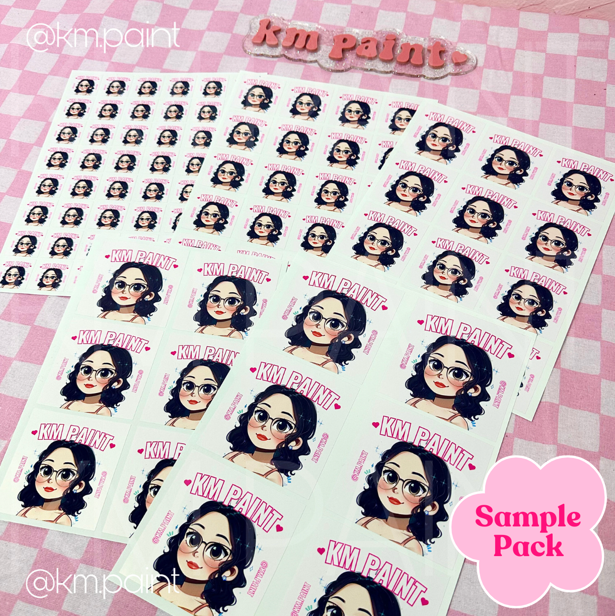 SQUARE STICKER SHEETS | GLOSSY
