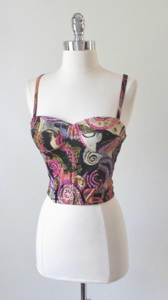 corset top vintage