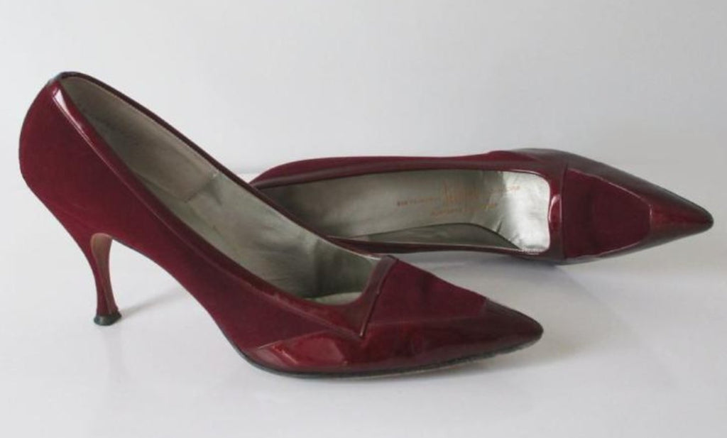 deep red heels