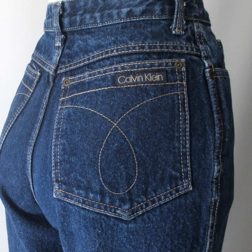 Vintage 80's 70s Classic Calvin Klein High Waist Jeans 4 – Bombshell Bettys  Vintage