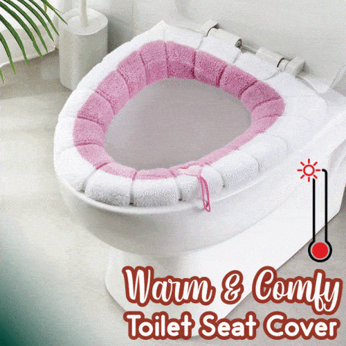 Warm & Comfy Toilet Seat Cover
