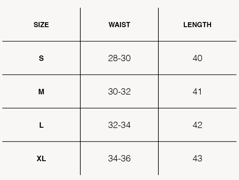 size-guide – Second Skin