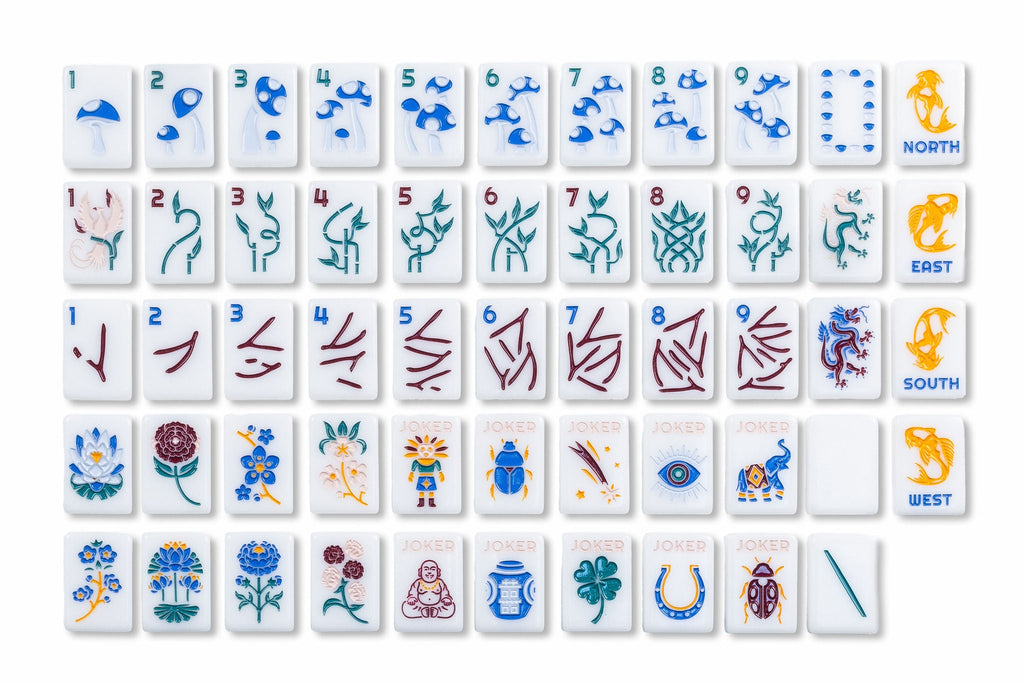 The Lucky Line - American Mahjong Tile Set - Jade Green Release – The  Mahjong Line