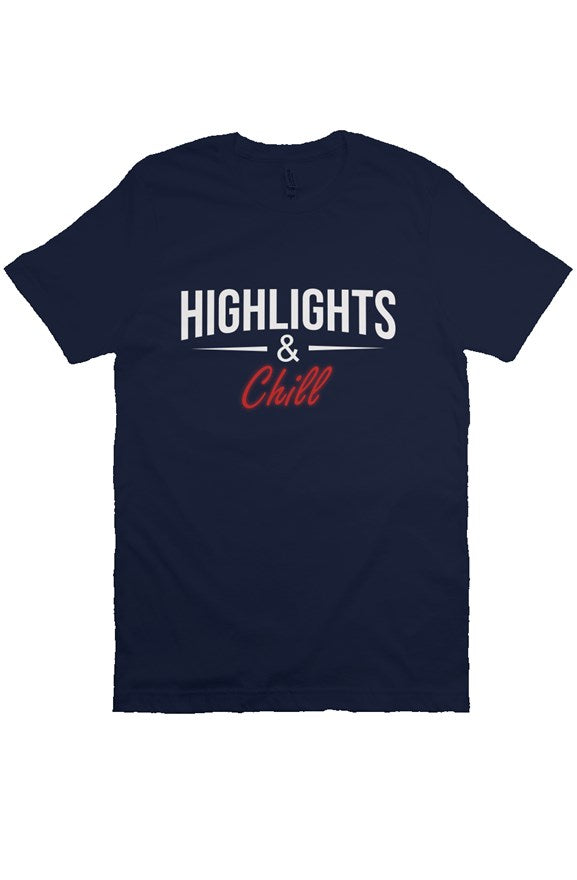 Highlights &amp; Chill T Shirt Navy