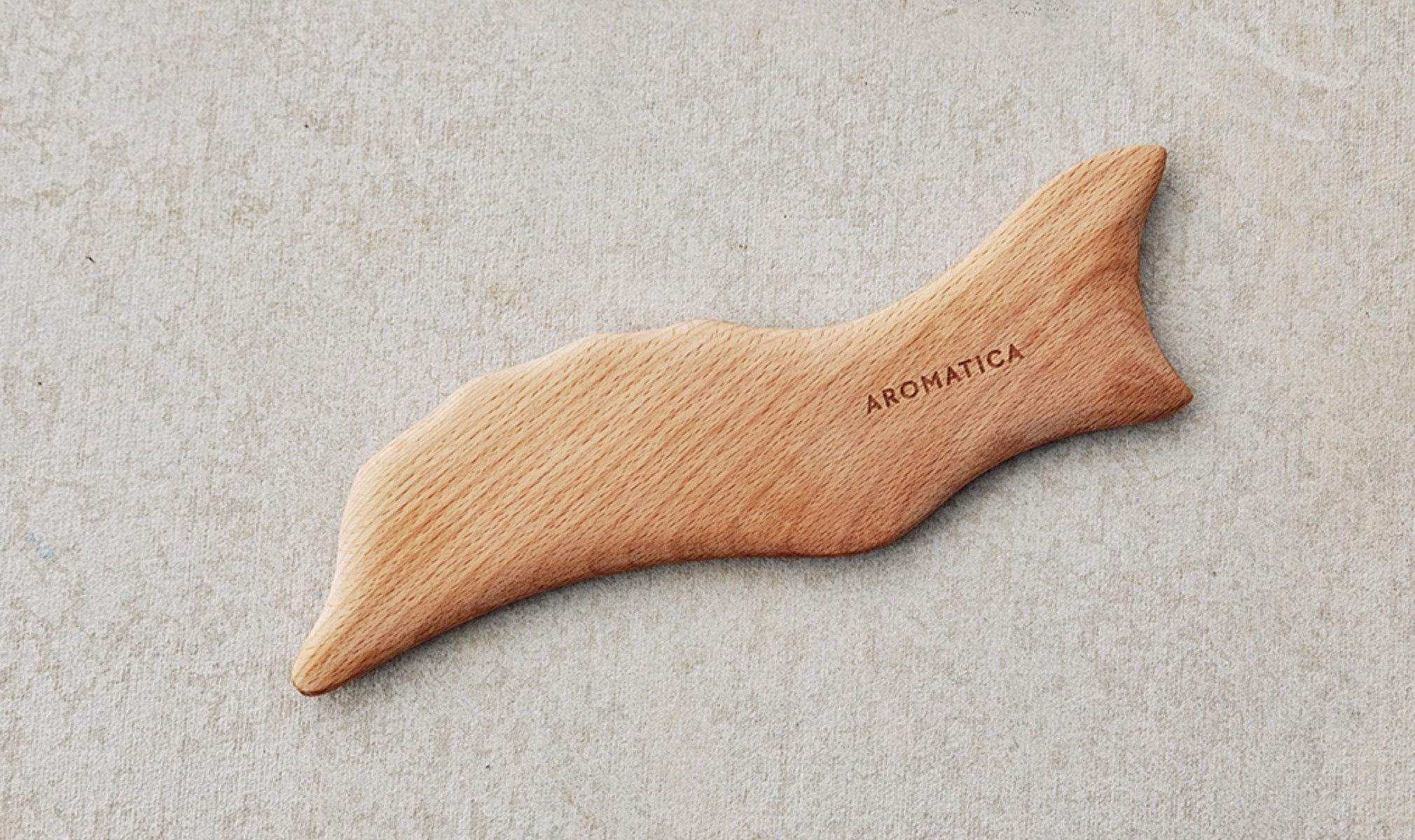 [Aromatica] Wooden Dolphin Massage Tool